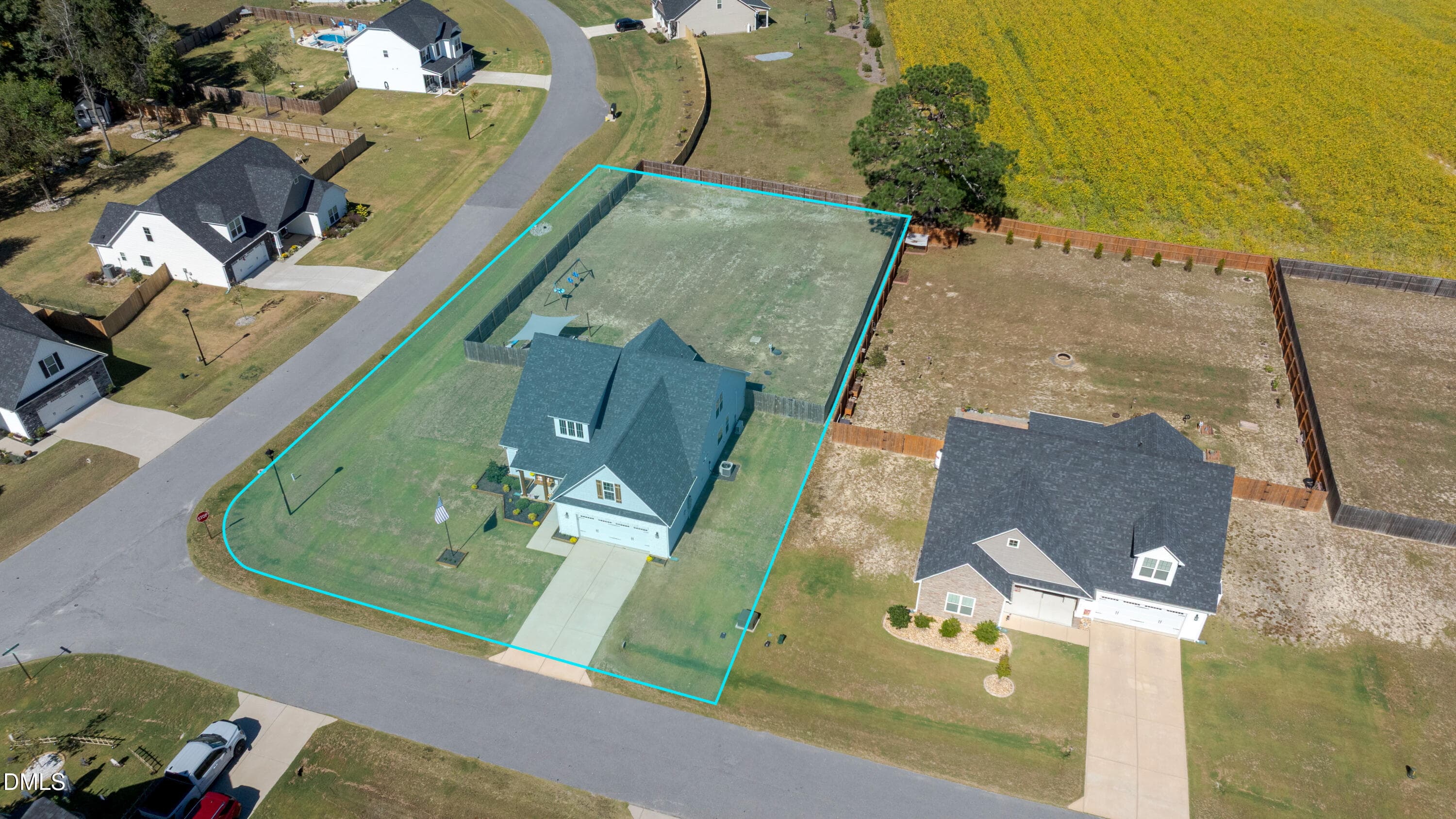 LotLines_DJI_20261012122906_0143_D - 17 Looping Horse Circle, Angier, NC 27501, Angier