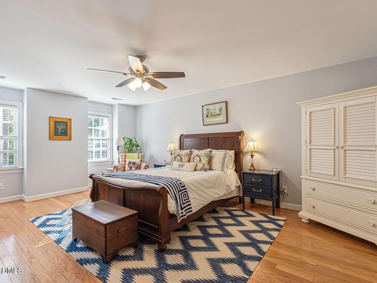 017-1280x960-primary-bedroom - 6009 Bramblewood Drive, Raleigh, NC 27612, Raleigh