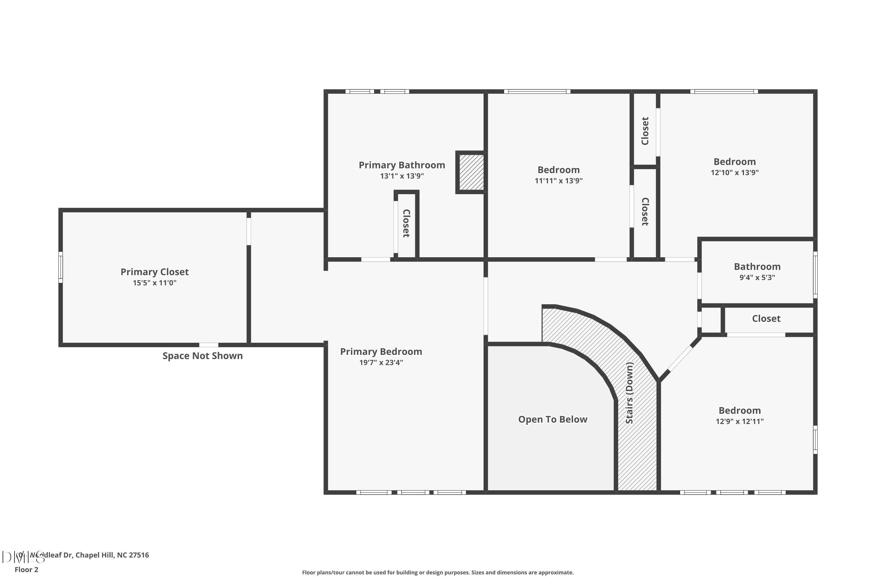 2-floor-2 - 204 Woodleaf Drive, Chapel Hill, NC 27516, Chapel Hill