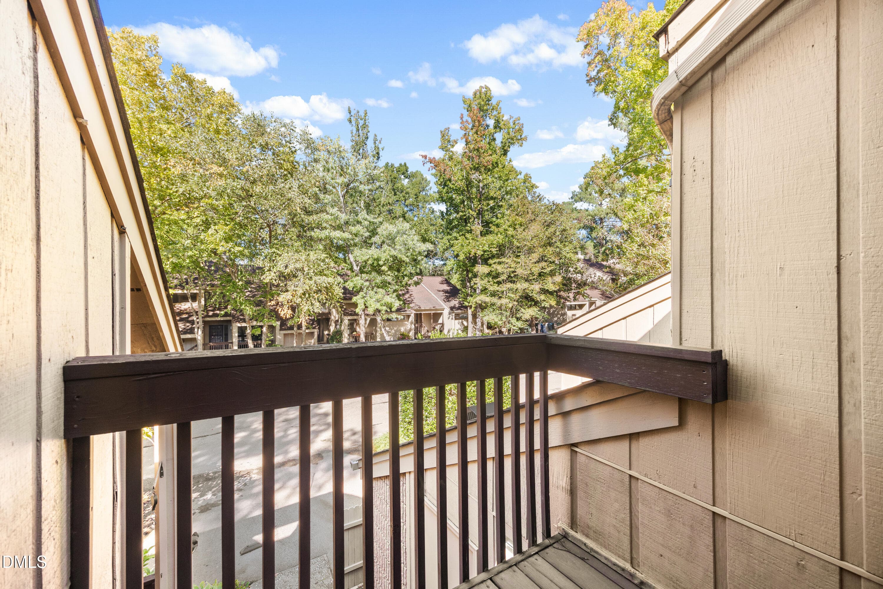 Upstairs porch - 4100 Five Oaks Drive 11, Durham, NC 27707, Durham