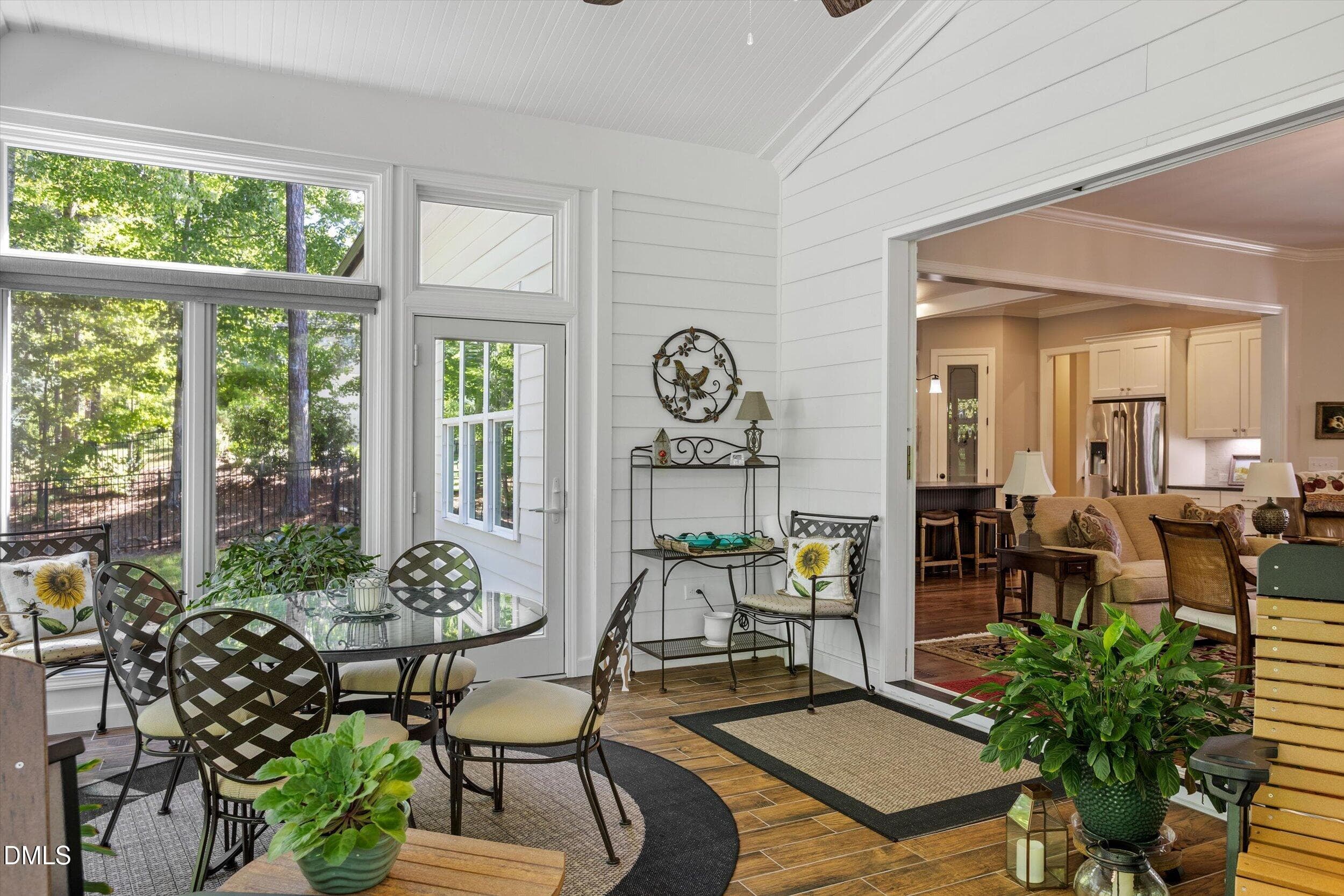All season porch - View 2 - 4230 Henderson Place, Pittsboro, NC 27312, Pittsboro