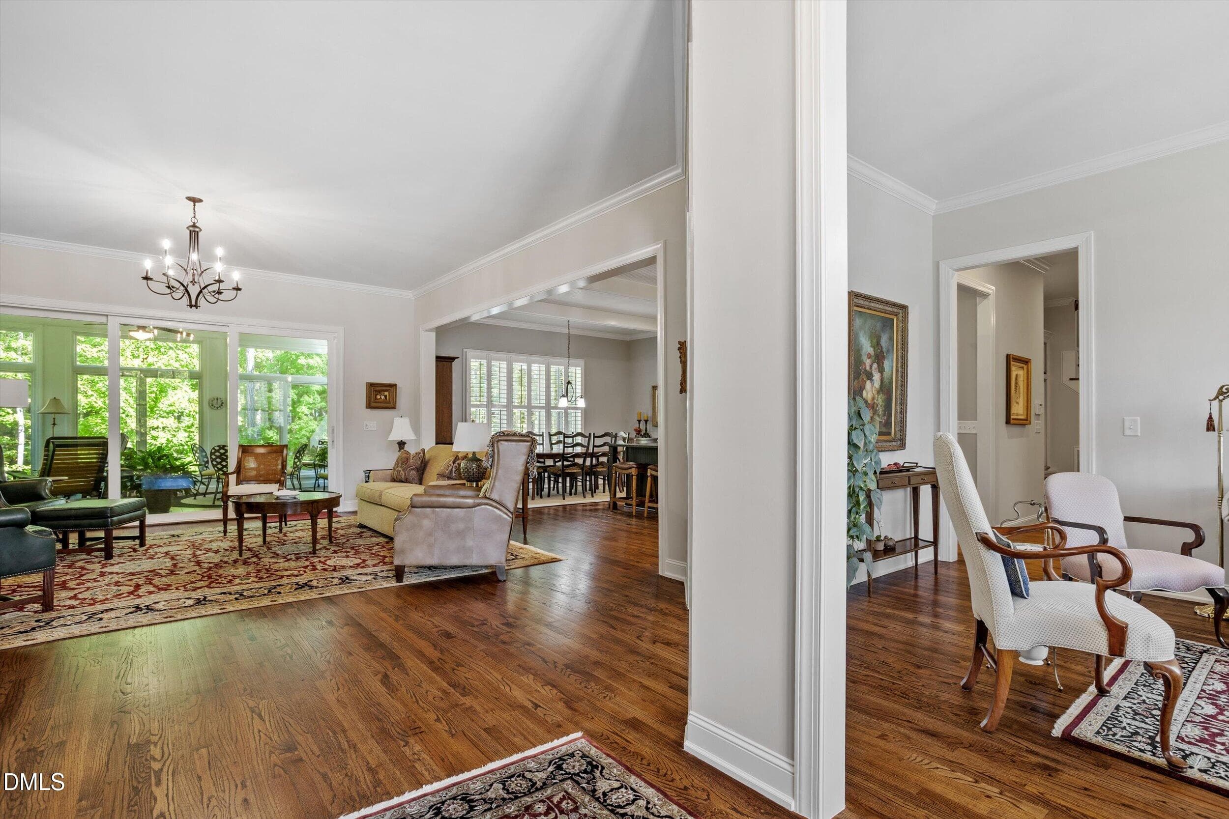 Entry to this great family room and open - 4230 Henderson Place, Pittsboro, NC 27312, Pittsboro