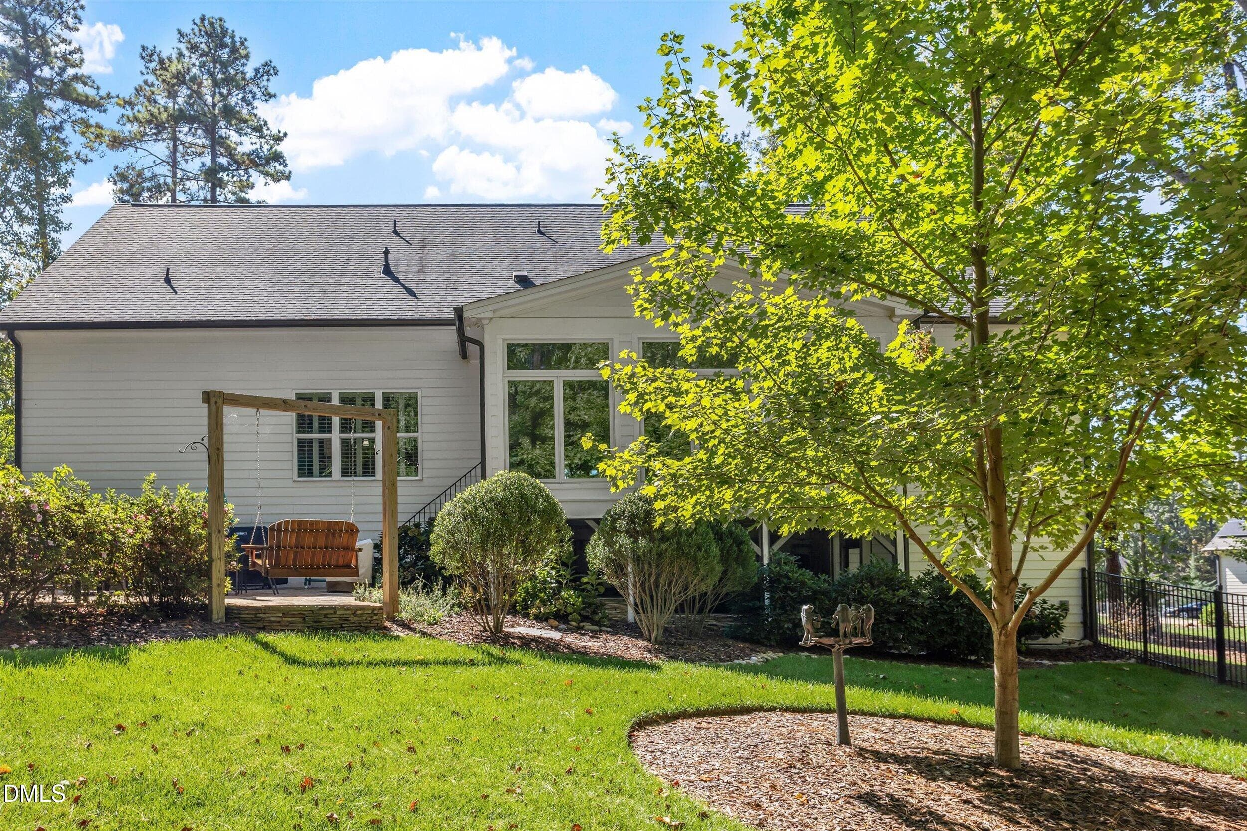 Exterior - backyard view - 4230 Henderson Place, Pittsboro, NC 27312, Pittsboro