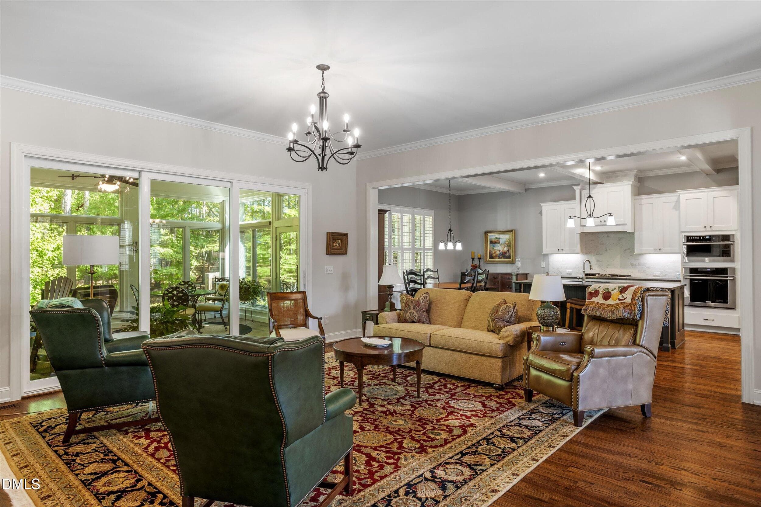 Family room view 2 - 4230 Henderson Place, Pittsboro, NC 27312, Pittsboro