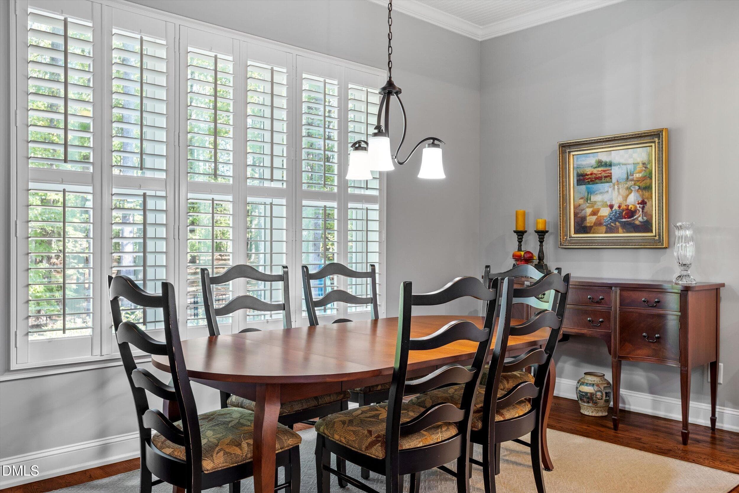 Sunny breakfast room - 4230 Henderson Place, Pittsboro, NC 27312, Pittsboro