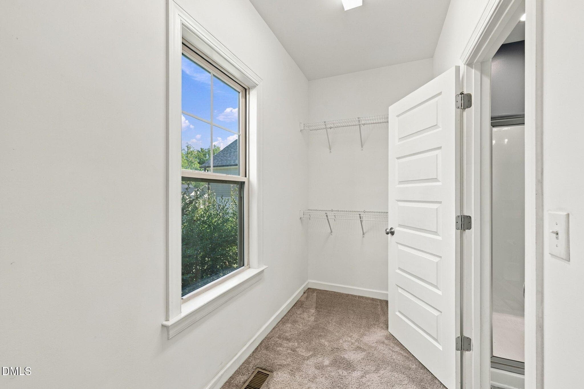 Primary walk-in closet - 129 Poplar Drive, Clayton, NC 27520, Clayton