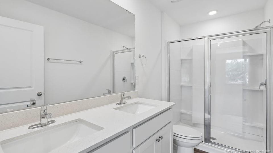 PRIMARY SUITE BATHROOM - 246 Maddox Drive, Aberdeen, NC 28315