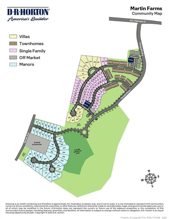 MARTIN FARMS SITE MAP - 246 Maddox Drive, Aberdeen, NC 28315