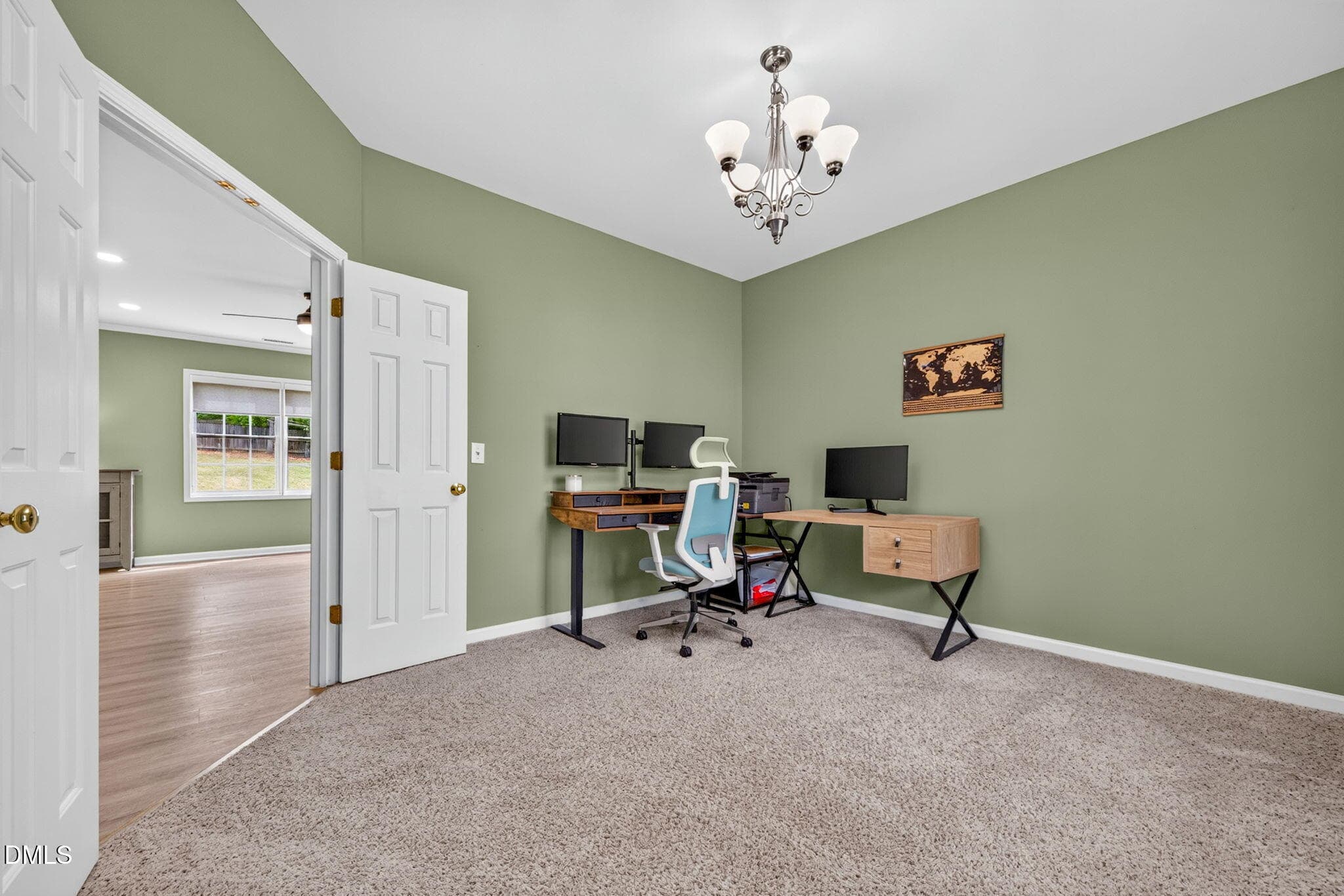 Family Room/Study - 2229 Cedar Grove Drive, Durham, NC 27703, Durham