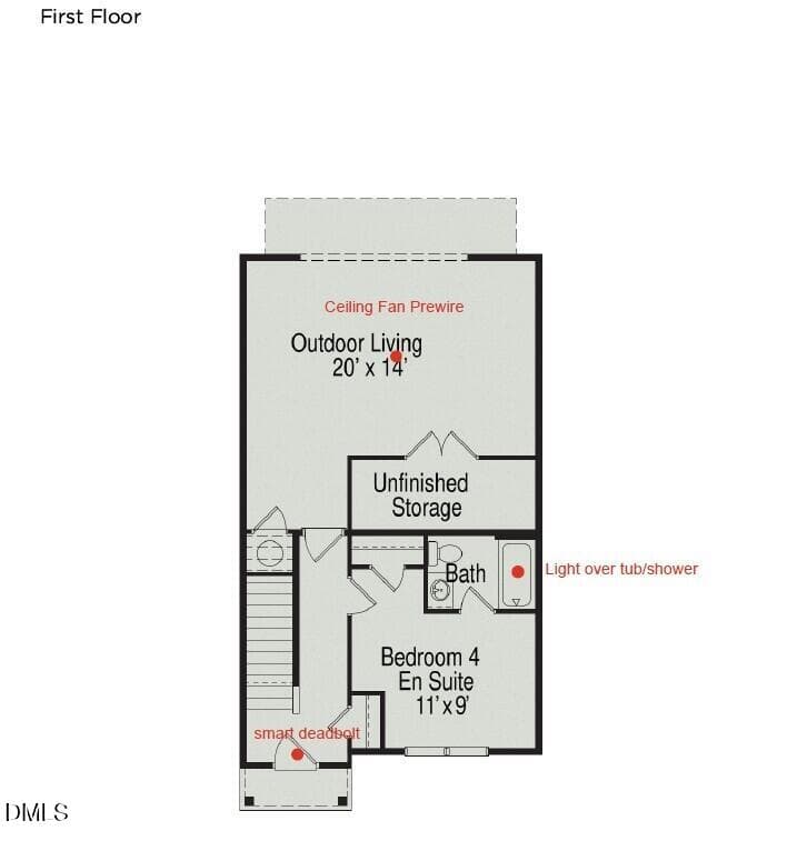 First Floor - 700 Orchard Vista Circle, Raleigh, NC 27606, Raleigh