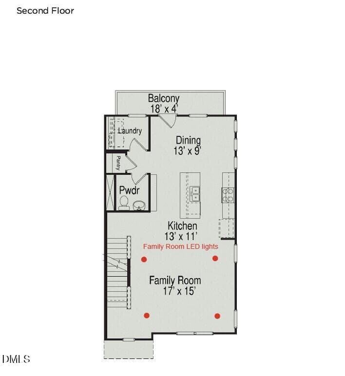 Second Floor - 700 Orchard Vista Circle, Raleigh, NC 27606, Raleigh