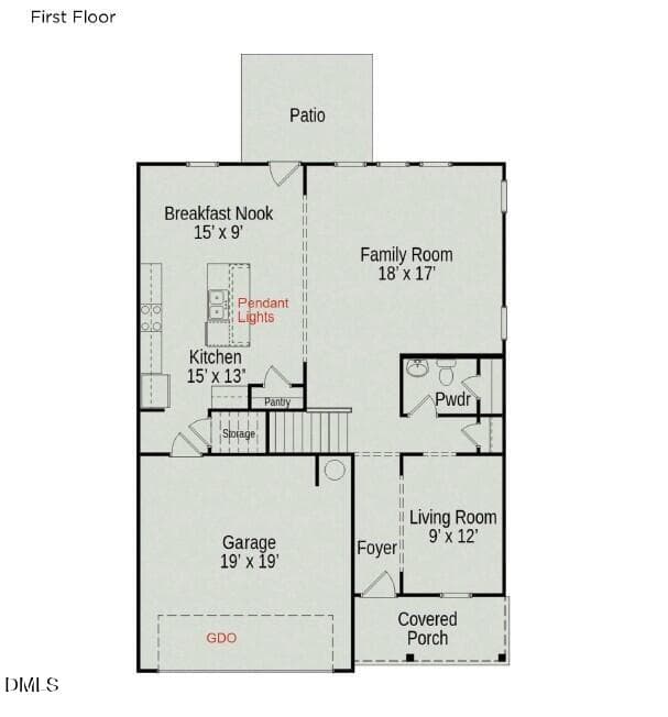 First Floor - 37 Chardonnay Drive, Lillington, NC 27546, Lillington