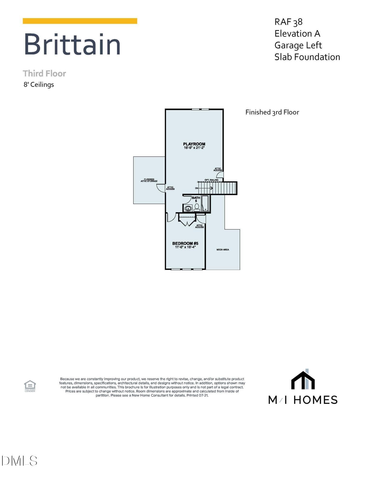 RAF 38 Brittain A- 3 Story- Contract Fil - 3218 June Lake Station, Apex, NC 27502, Apex