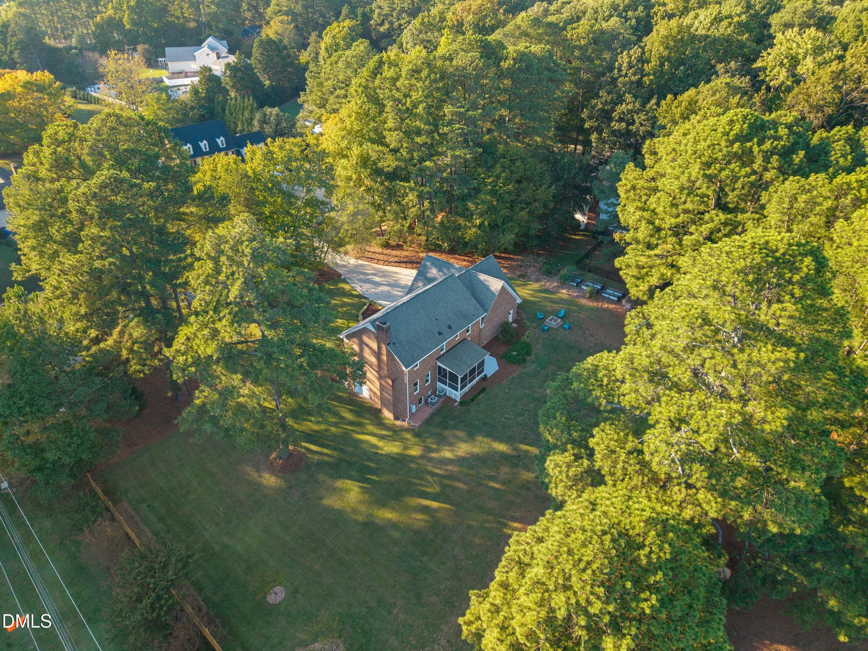 69 Aerial - Home and Lot - 5413 W Oaks Drive, Fuquay Varina, NC 27526, Fuquay Varina