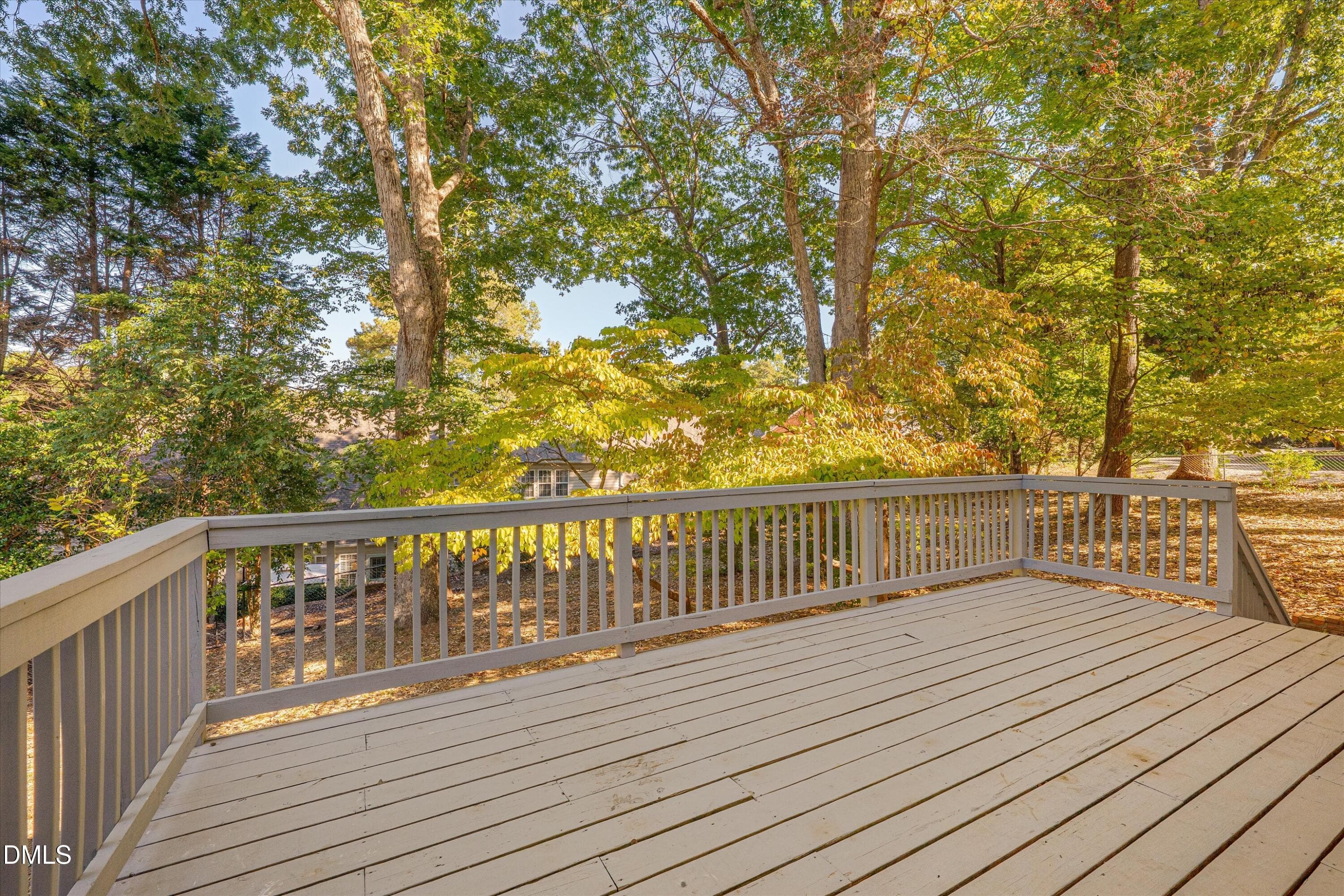 Rear Deck - 3600 Carriage Drive, Raleigh, NC 27612