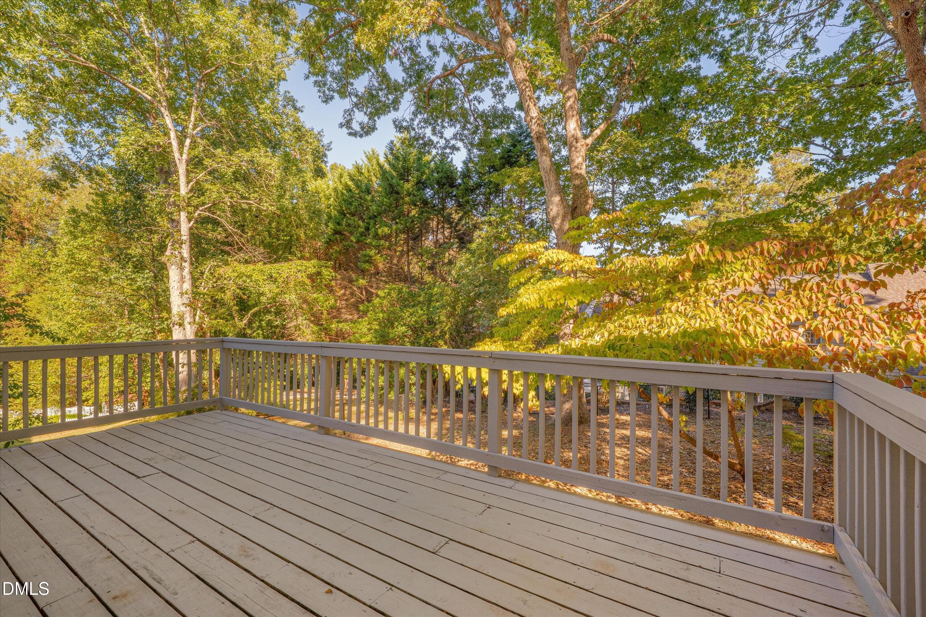 Rear Deck - 3600 Carriage Drive, Raleigh, NC 27612
