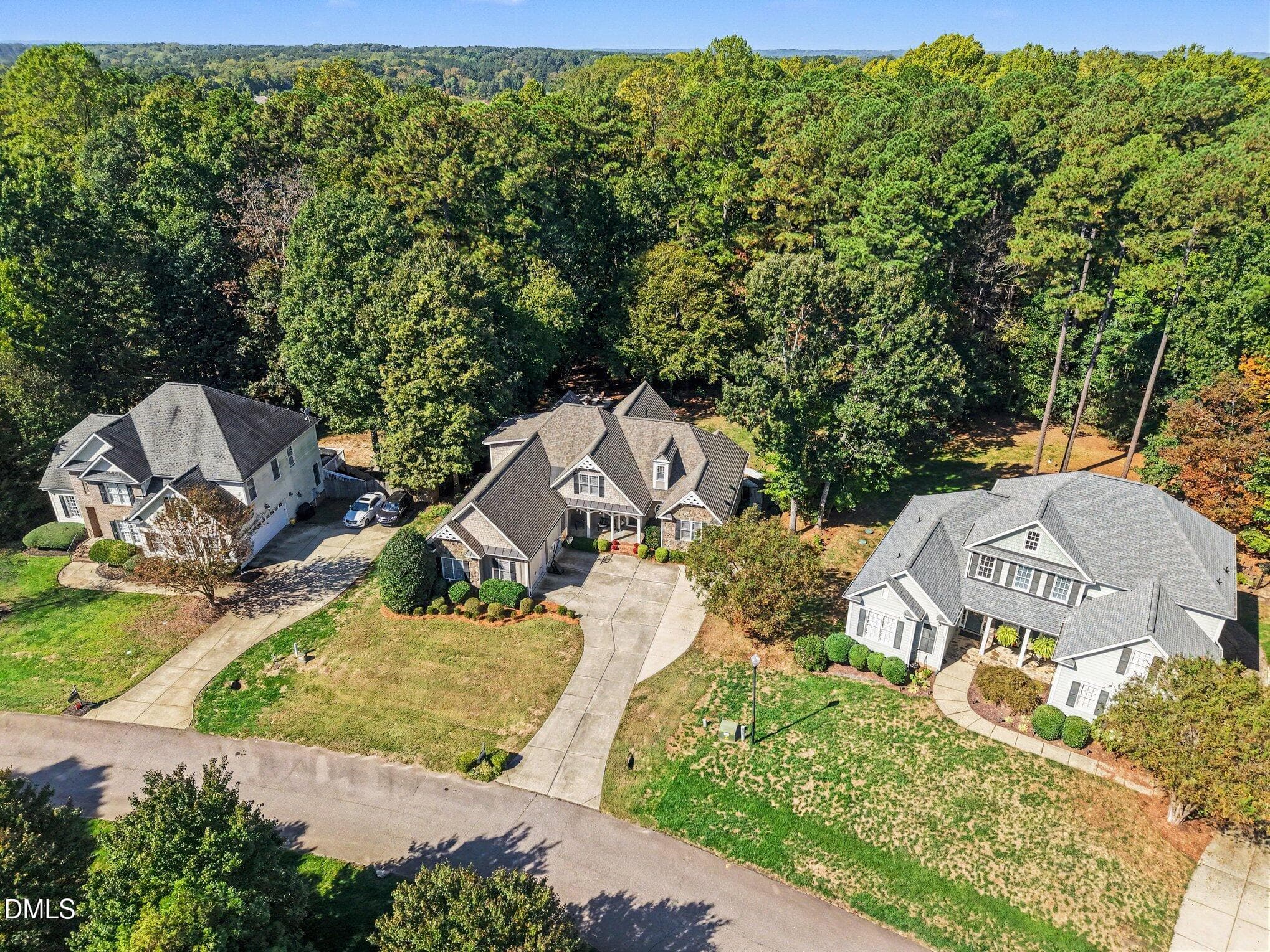Aerial View - 8421 Montavista Lane, Wake Forest, NC 27587, Wake Forest