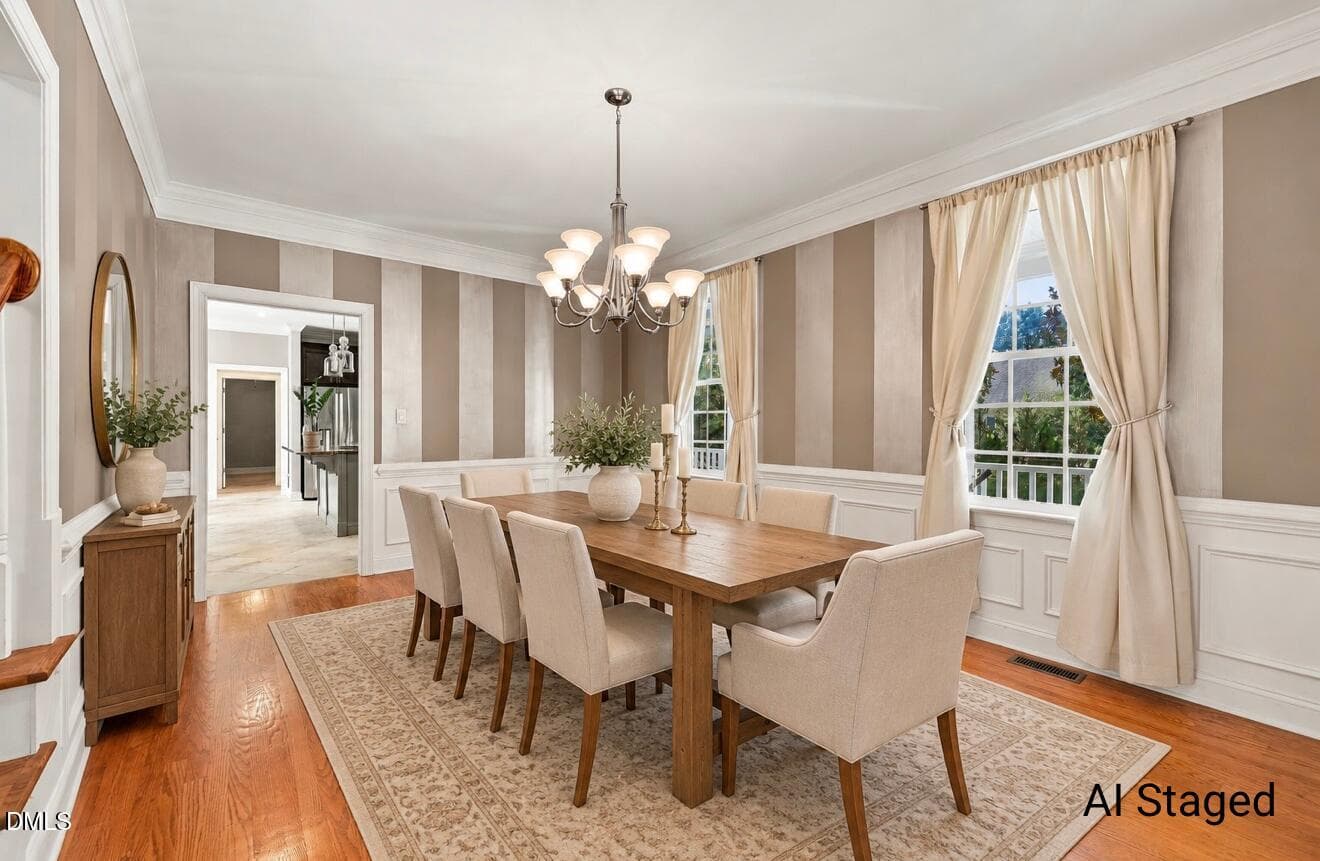 AI Staged - 7 - 7508 Chouder Lane, Wake Forest, NC 27587