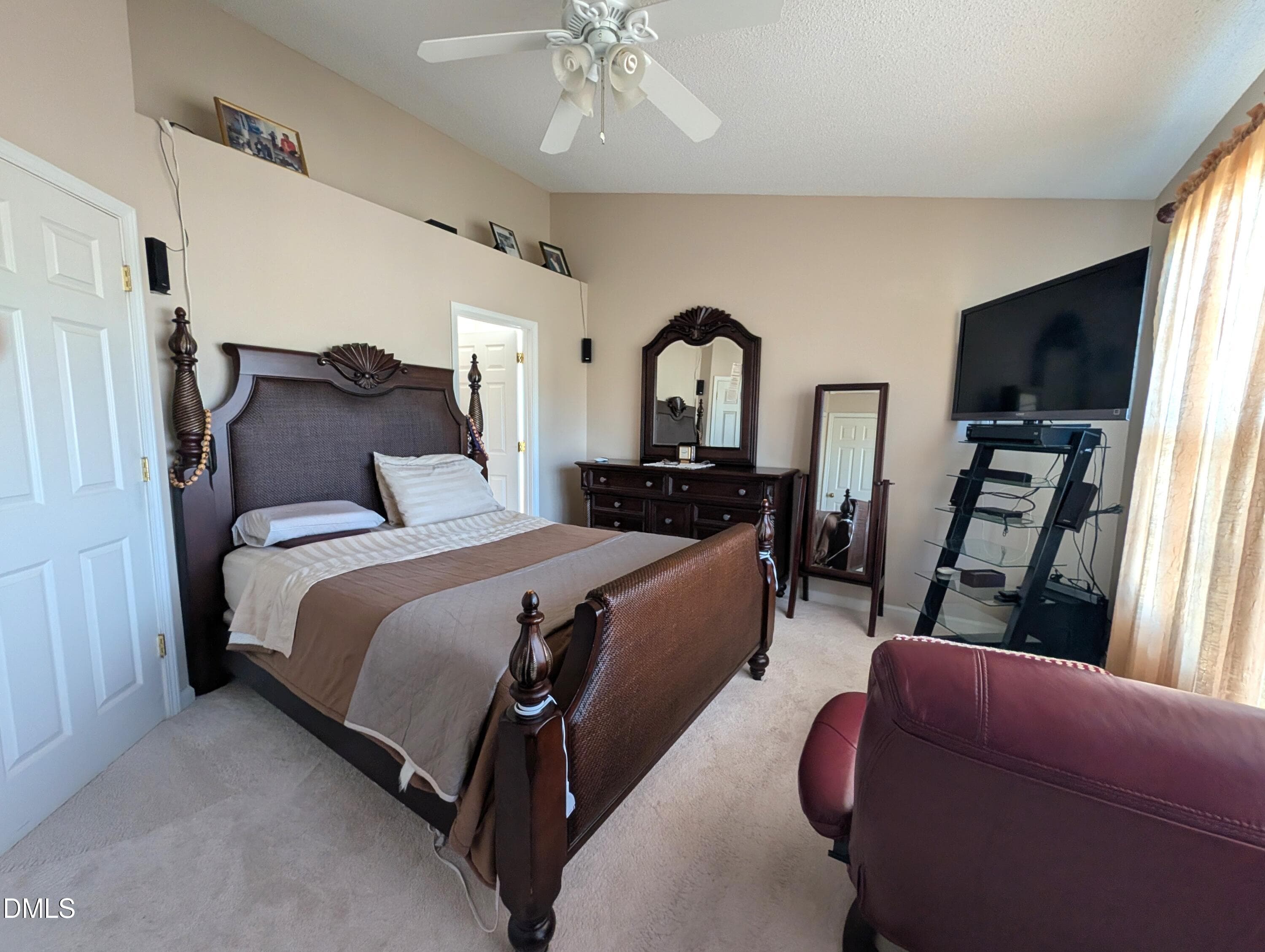 sandstone primary bedroom - 1112 Sandstone Court, Mebane, NC 27302, Mebane