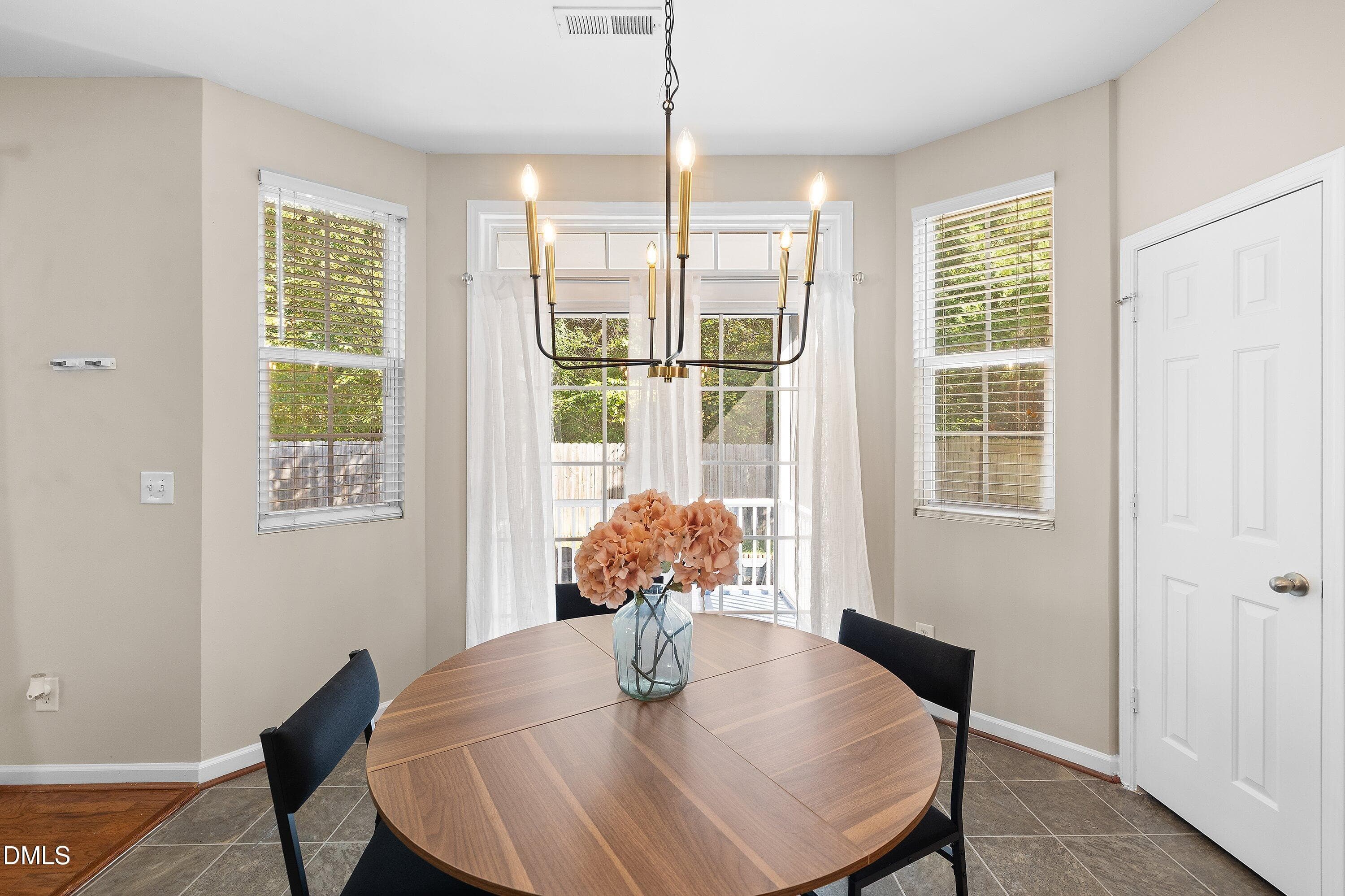 Breakfast nook - 306 Knightwood Drive, Durham, NC 27703