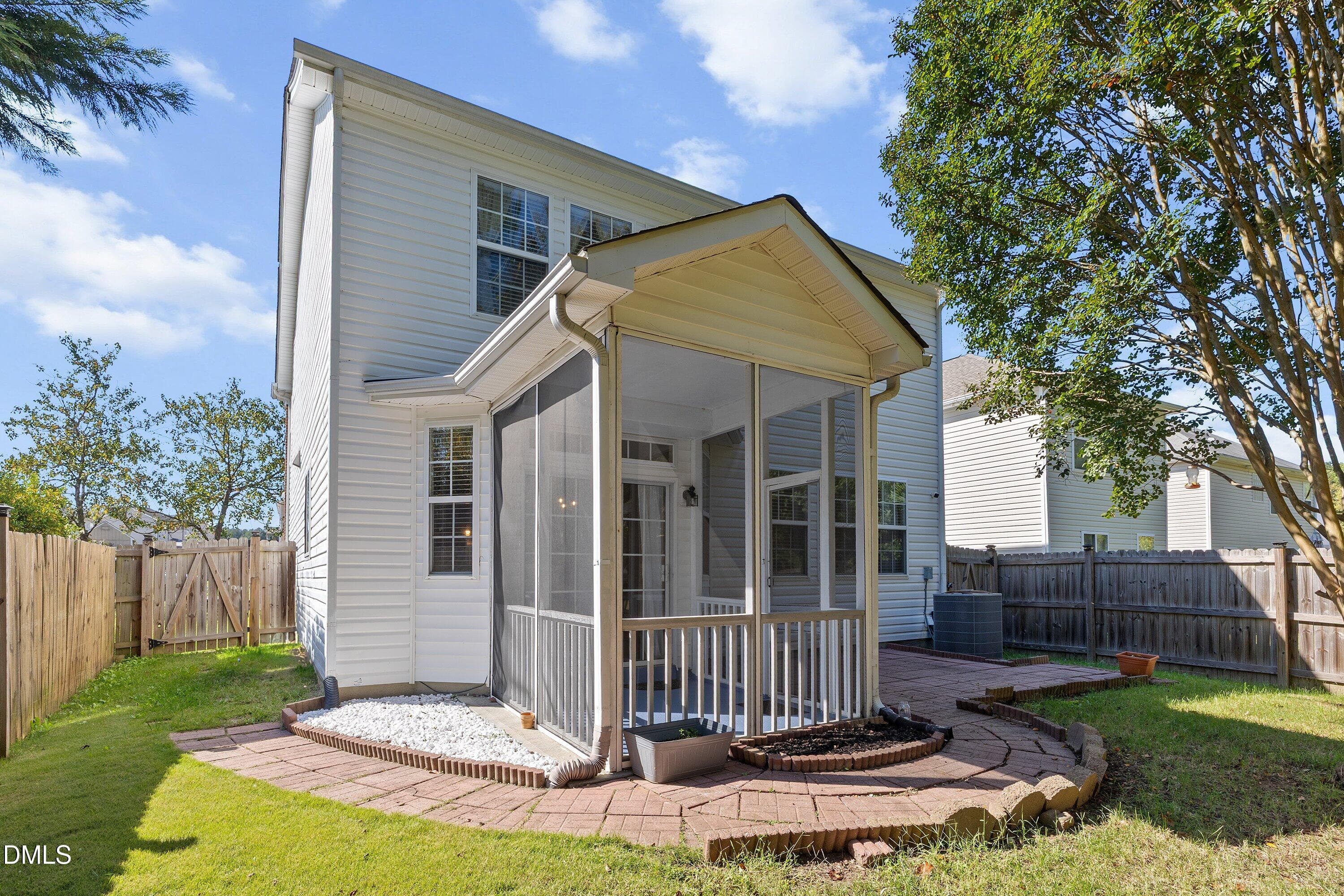 Exterior-Back - 306 Knightwood Drive, Durham, NC 27703