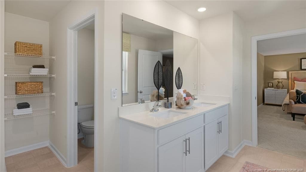 PRIMARY SUITE BATHROOM - 229 Rashford Way, Raeford, NC 28376, Raeford