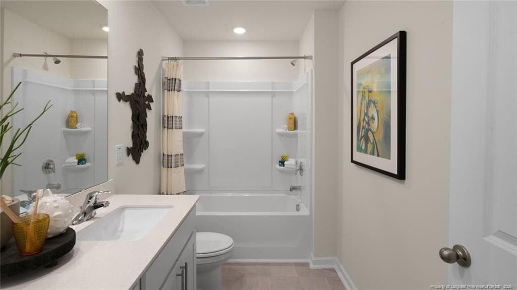 HALLWAY BATHROOM - 229 Rashford Way, Raeford, NC 28376, Raeford