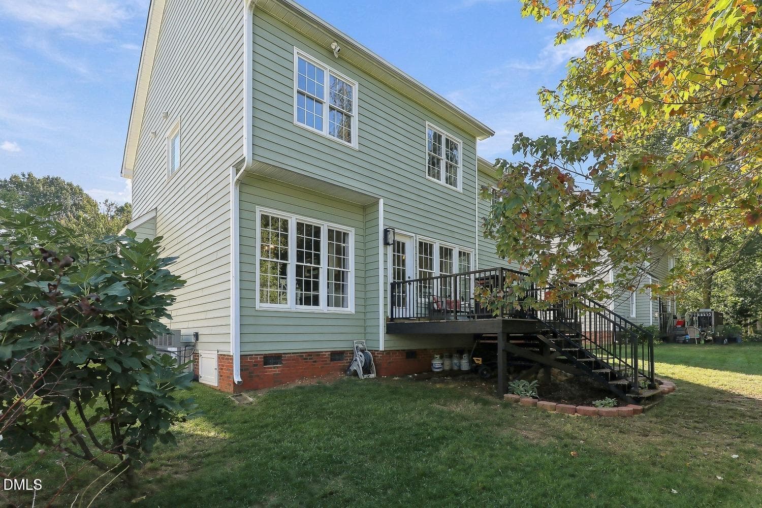 056-023-Back of Home-1500x1000 - 9004 Erinsbrook Drive, Raleigh, NC 27617, Raleigh