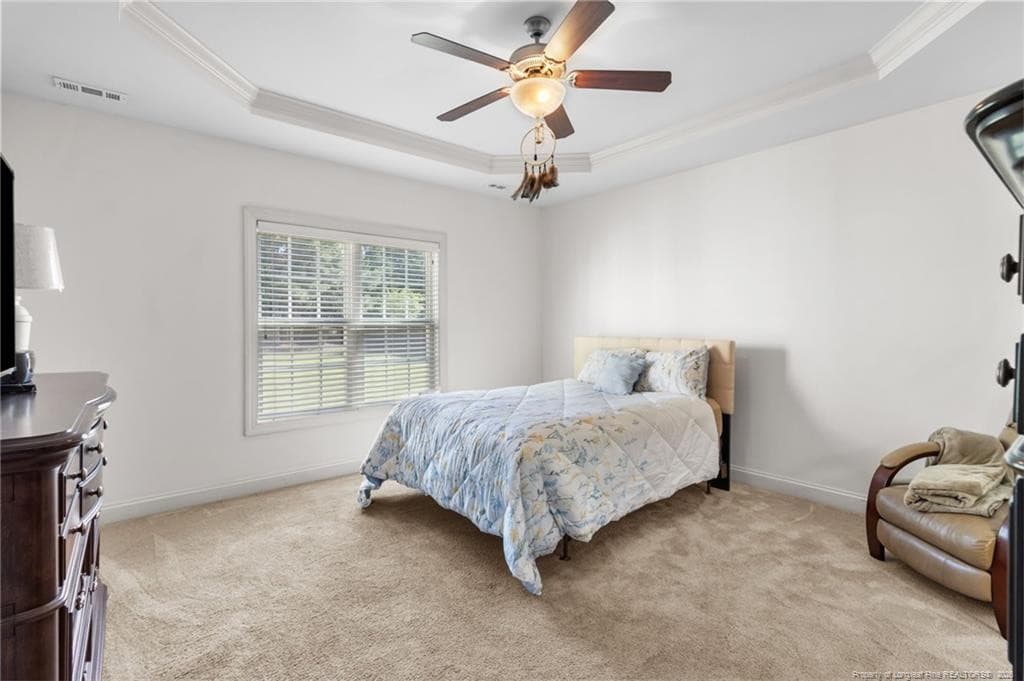 Primary bedroom - 112 Neeley Lane, Raeford, NC 28376, Raeford
