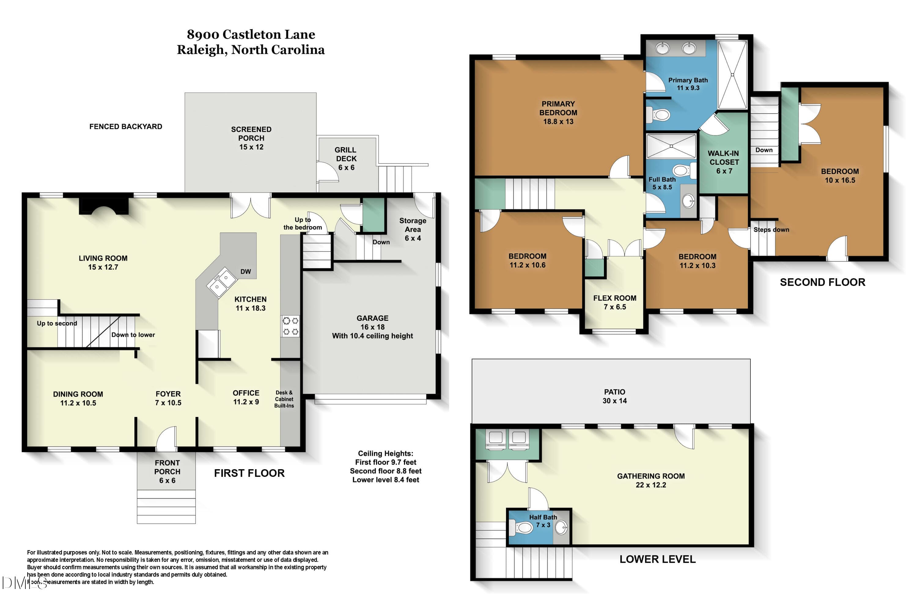 8900Castleton_floorplan - 8900 Castleton Lane, Raleigh, NC 27615, Raleigh