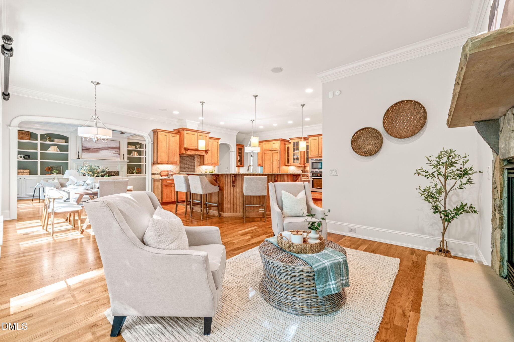 Den Area - 210 Crimson Oak Drive, Durham, NC 27713, Durham