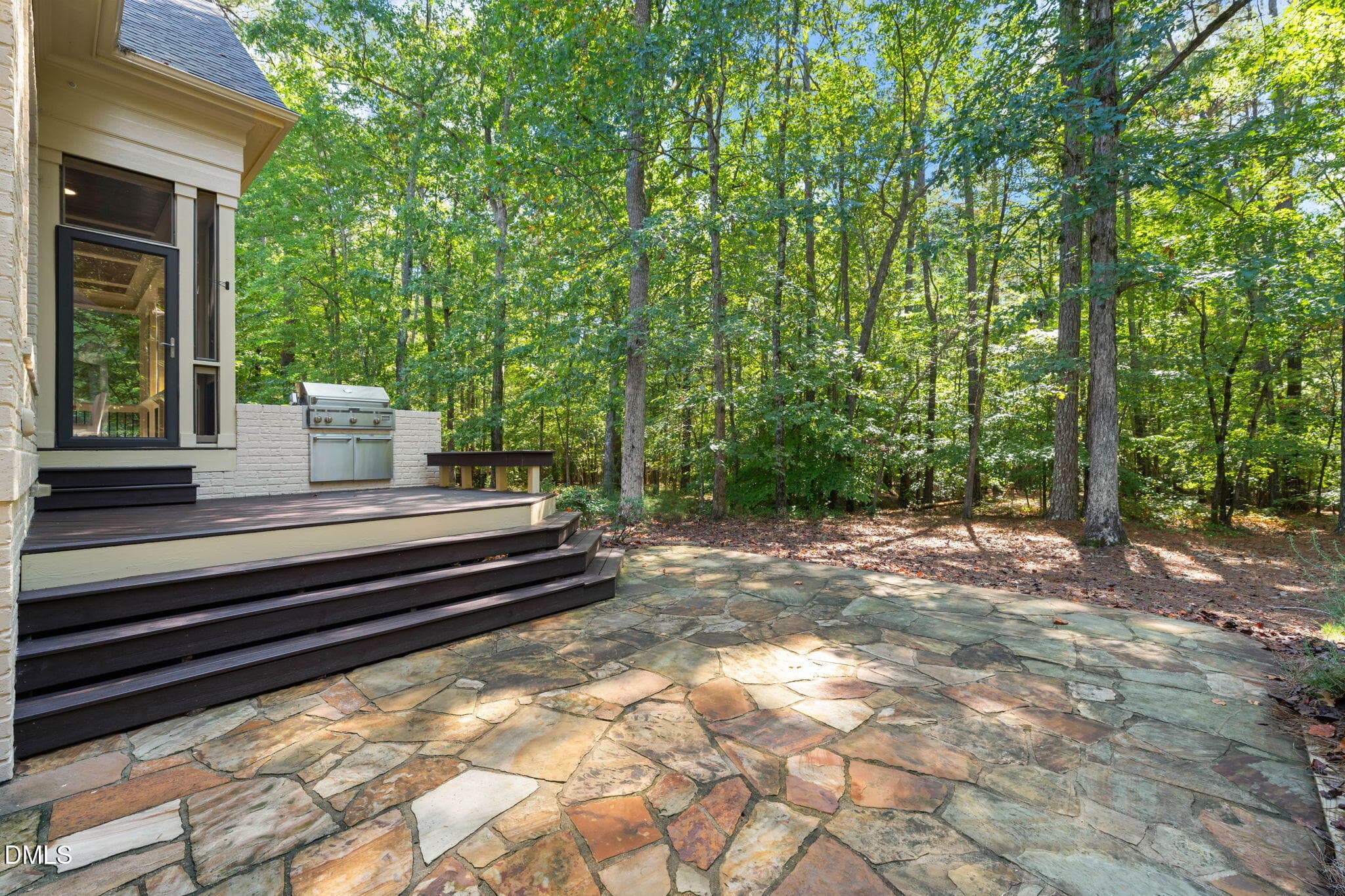 Rear Patio - 210 Crimson Oak Drive, Durham, NC 27713, Durham