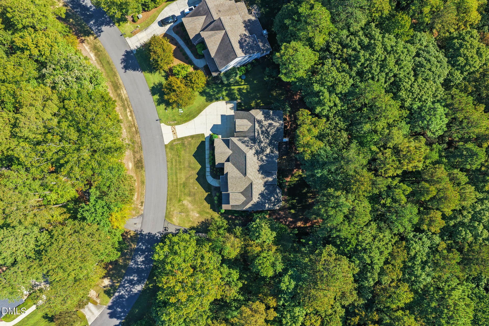 Aerial Image - 210 Crimson Oak Drive, Durham, NC 27713