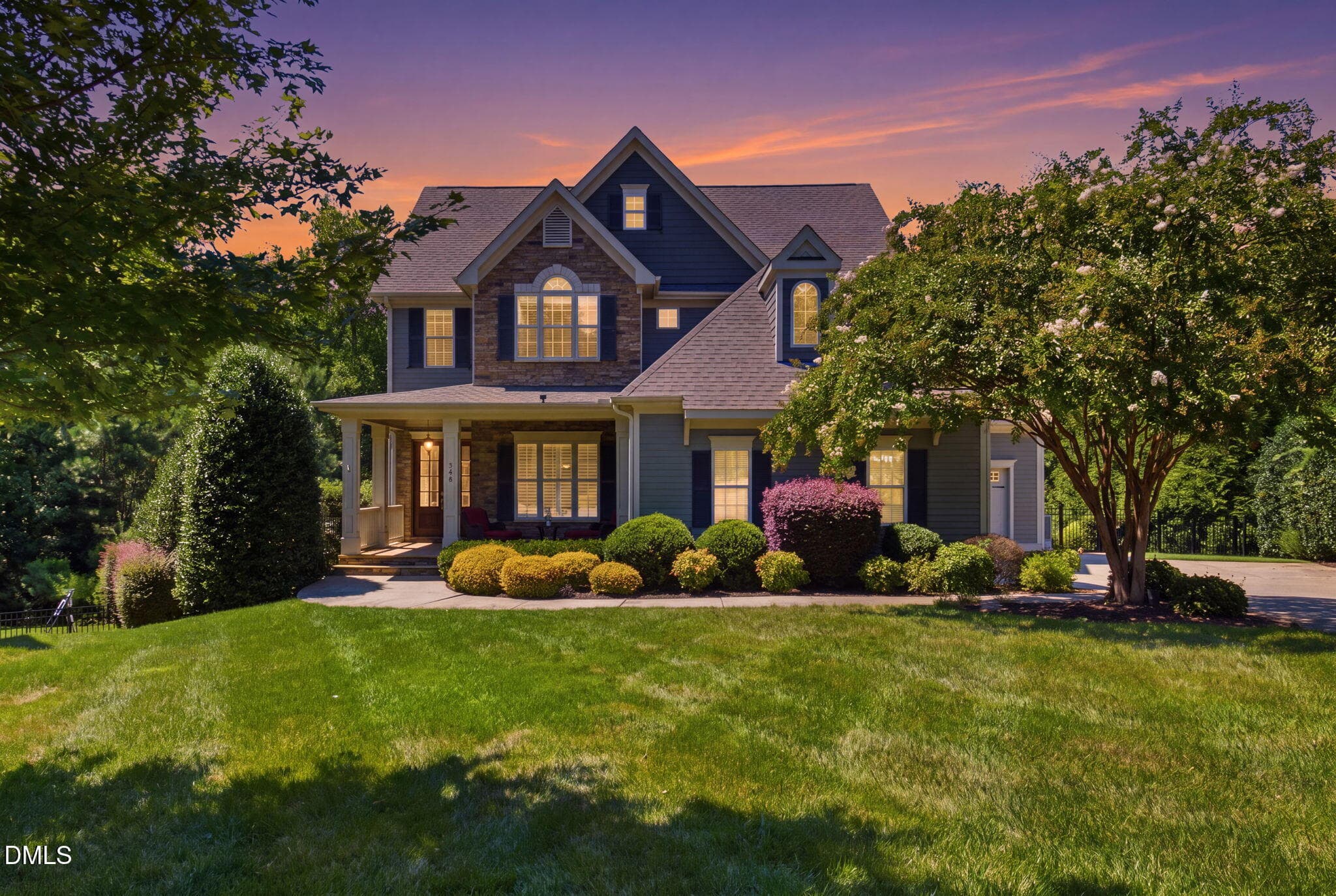 104-web-or-mls-4-print-DX3A7111-2_twilig - 104 Ambler Court, Holly Springs, NC 27540