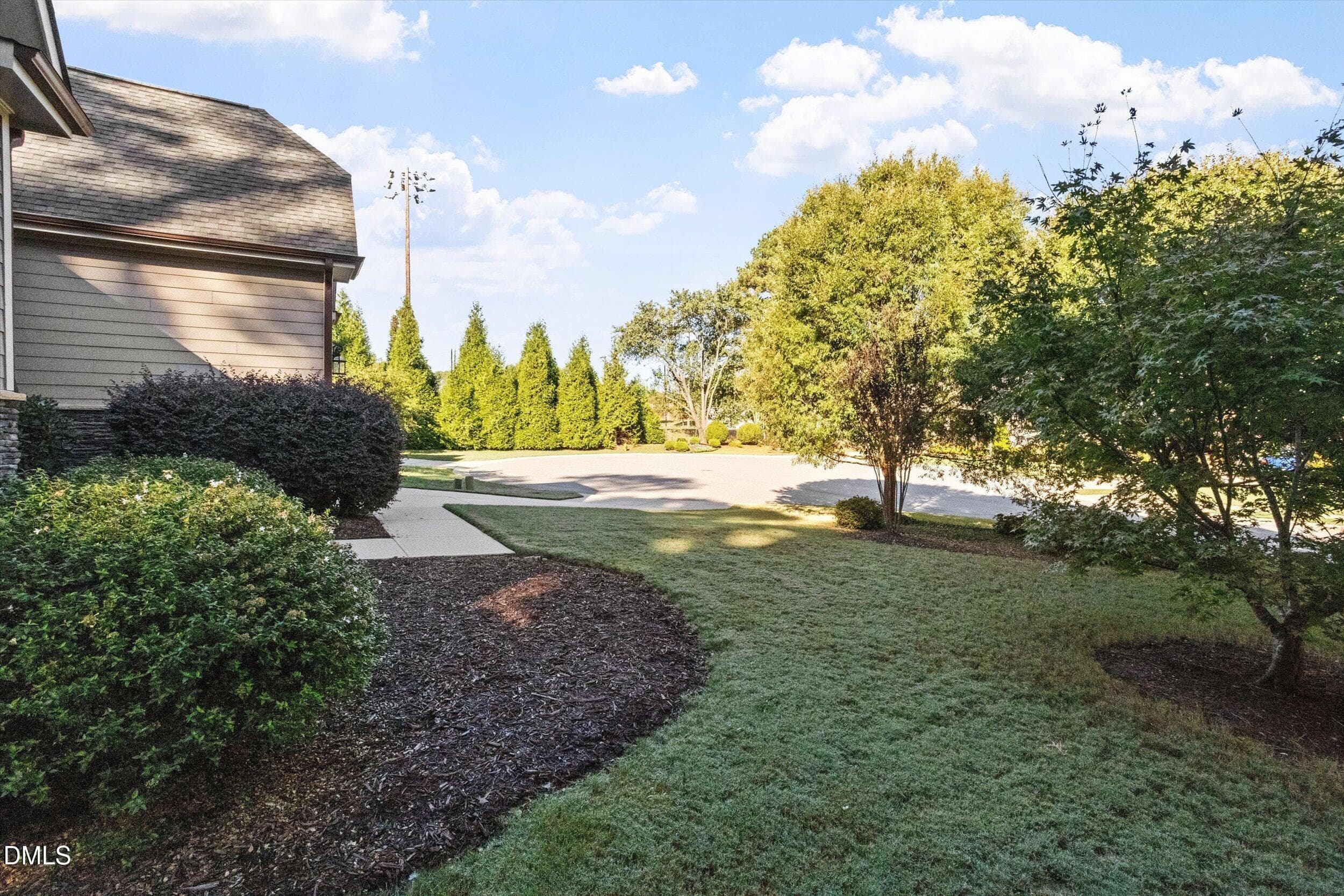 Side view facing east - 1604 Doubles Court, Raleigh, NC 27609, Raleigh