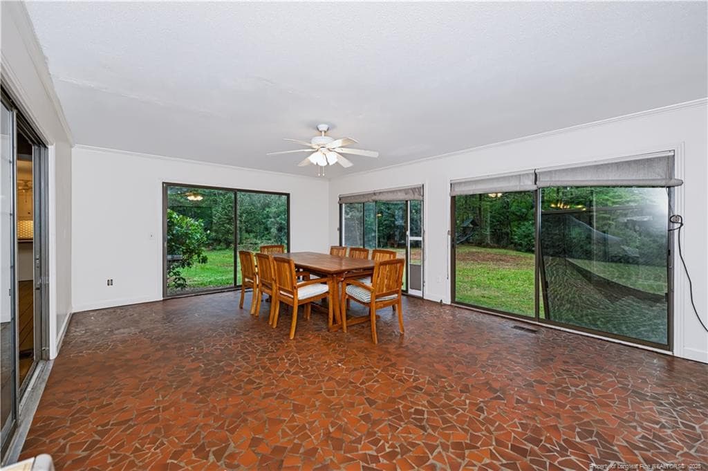 Sunroom - rear of home - 5187 Cox Mill Road, Sanford, NC 27332, Sanford