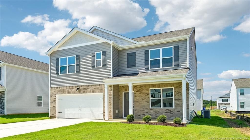 FRONT EXTERIOR HAYDEN-F - 241 Rashford Way, Raeford, NC 28376, Raeford