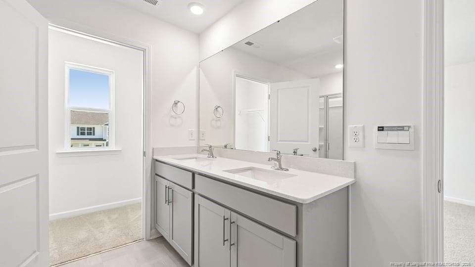 PRIMARY SUITE BATHROOM - 318 Meade Drive, Raeford, NC 28376, Raeford