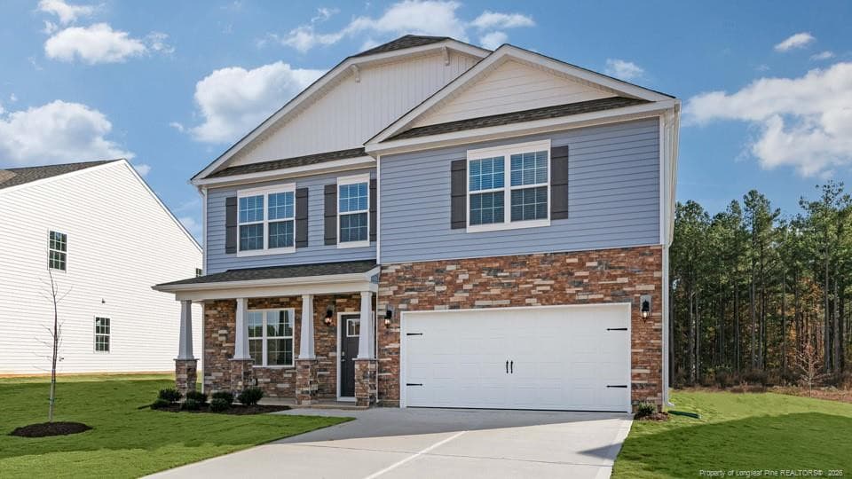 FRONT EXTERIOR WILMINGTON-C - 257 Rashford Way, Raeford, NC 28376, Raeford