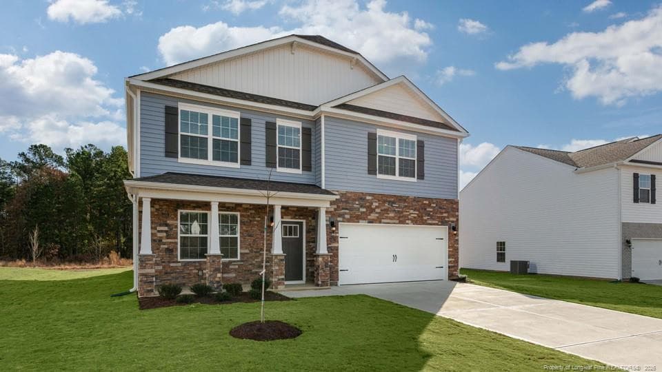 FRONT EXTERIOR WILMINGTON-C - 257 Rashford Way, Raeford, NC 28376, Raeford