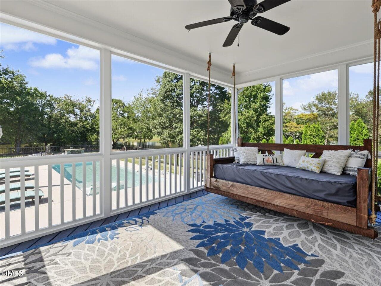 038-Screened Porch - 6280 Brackney Trail, Holly Springs, NC 27540, Holly Springs