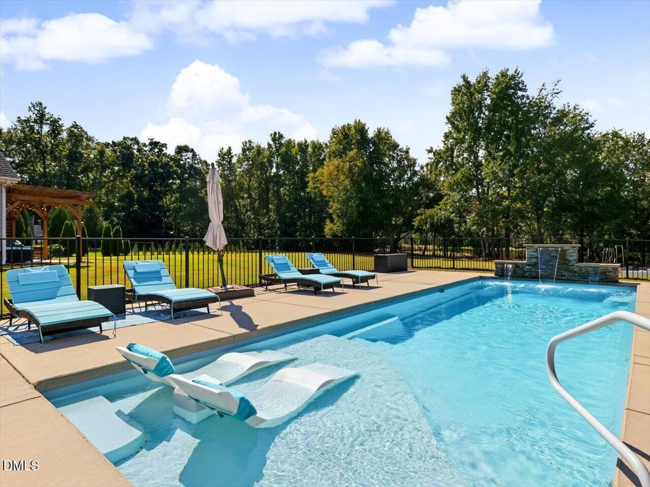 068-Pool - 6280 Brackney Trail, Holly Springs, NC 27540, Holly Springs