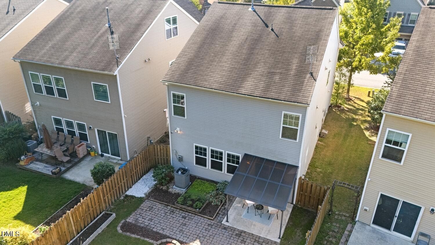 Aerial Back - 2091 Tanners Mill Drive, Durham, NC 27703