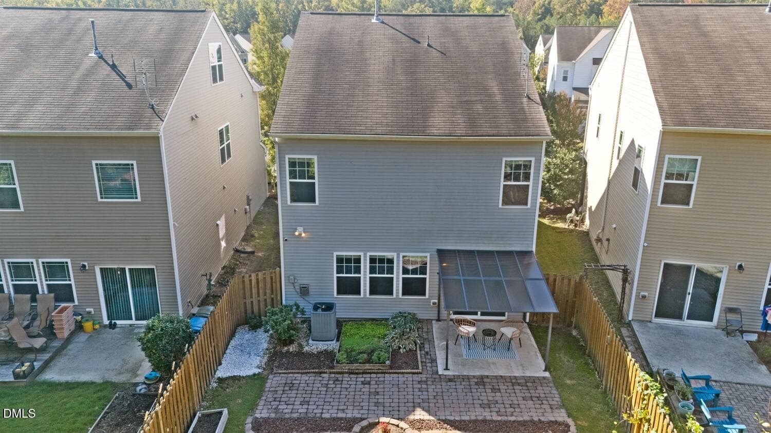 Aerial Back 2 - 2091 Tanners Mill Drive, Durham, NC 27703