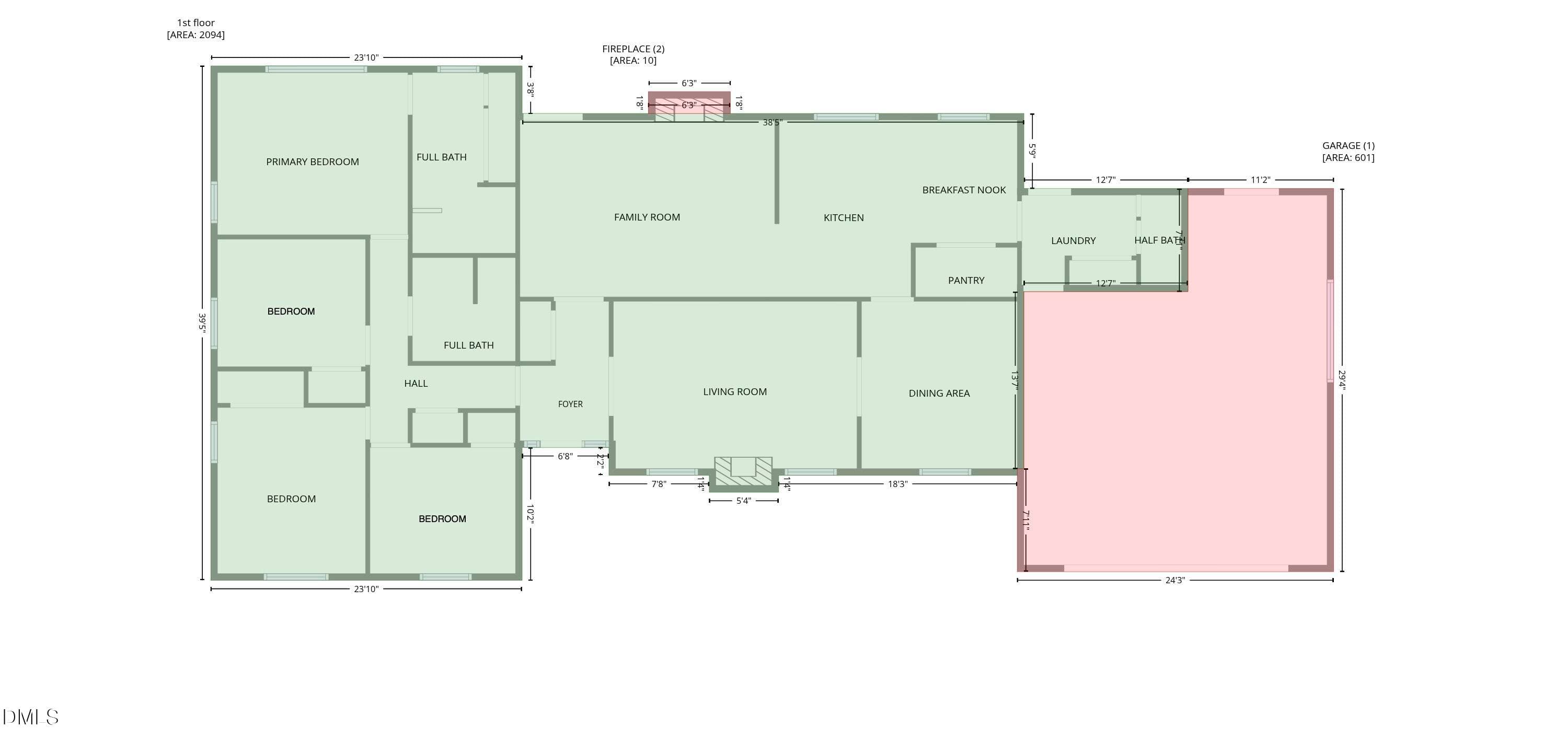 2-1st_floor_105_brentwood_drive_north_wi - 105 Brentwood Drive N, Wilson, NC 27893, Wilson