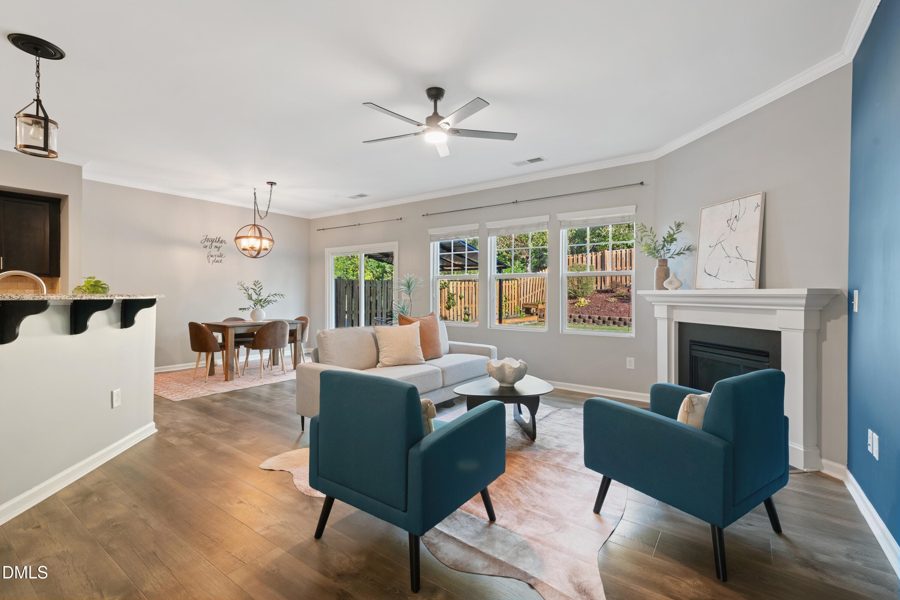 Breeze from entryway to living space - 2091 Tanners Mill Drive, Durham, NC 27703