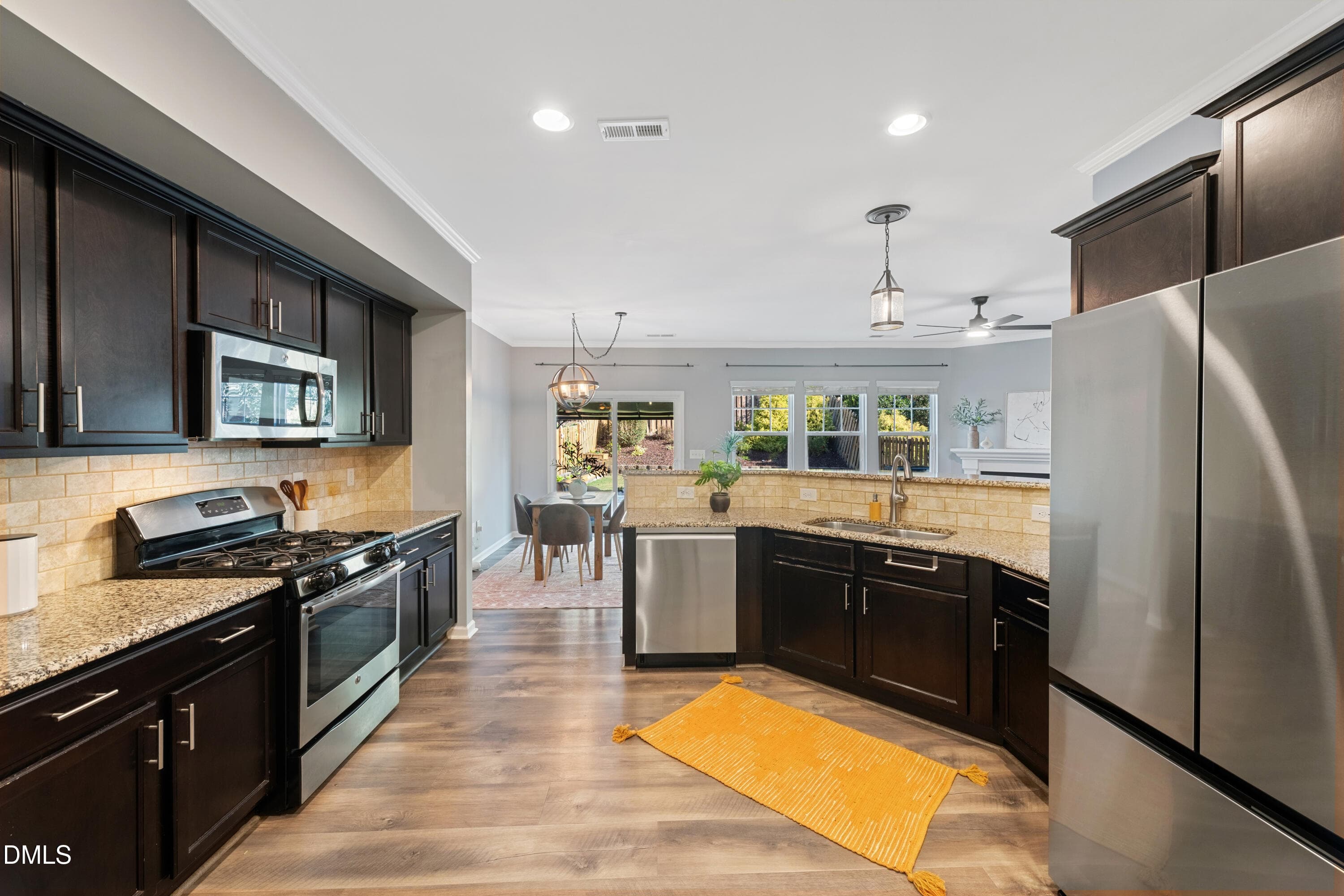 Easy flow from front to back - 2091 Tanners Mill Drive, Durham, NC 27703