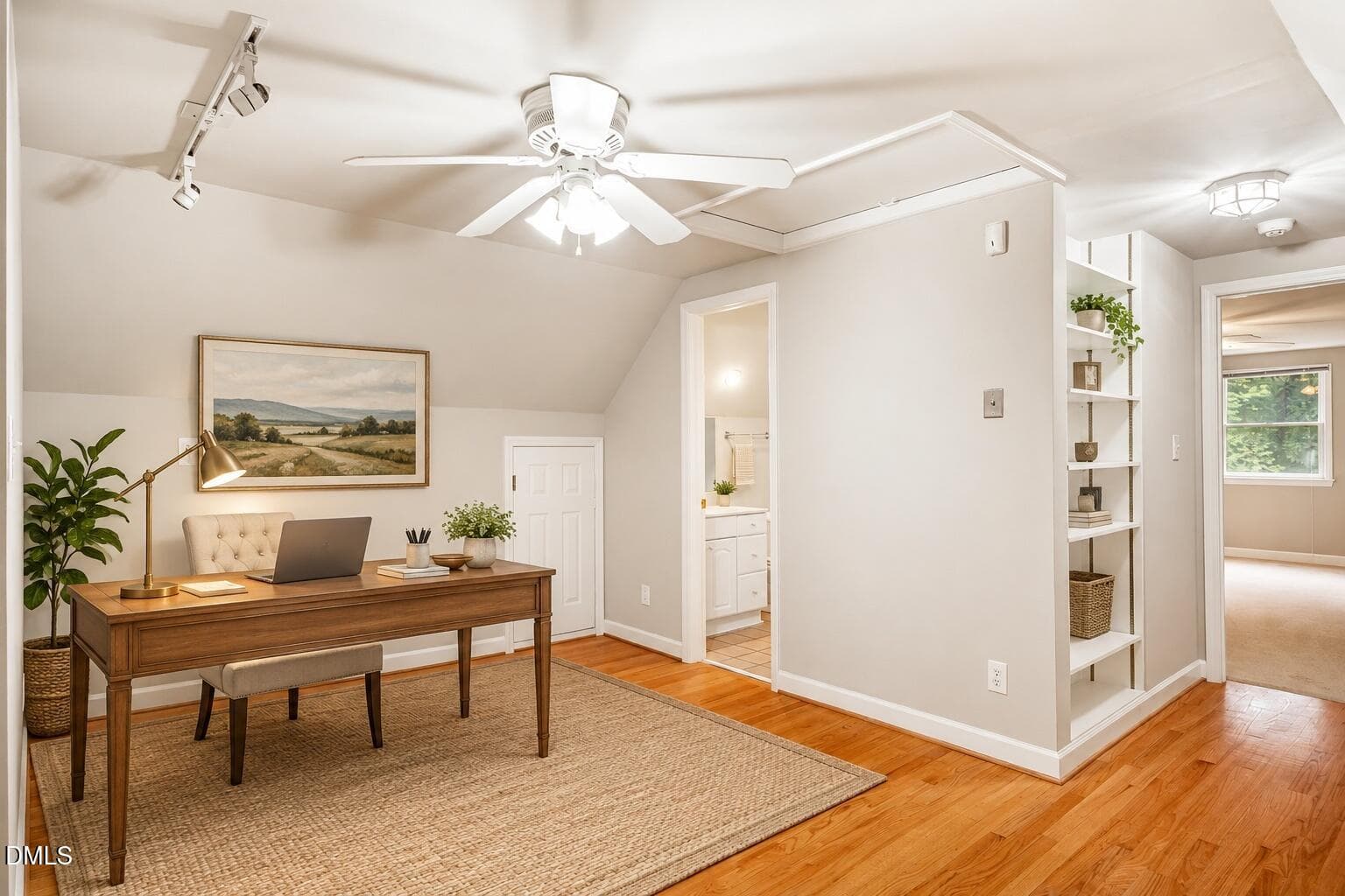 garage office staged - 3915 Remington Run, Hillsborough, NC 27278, Hillsborough