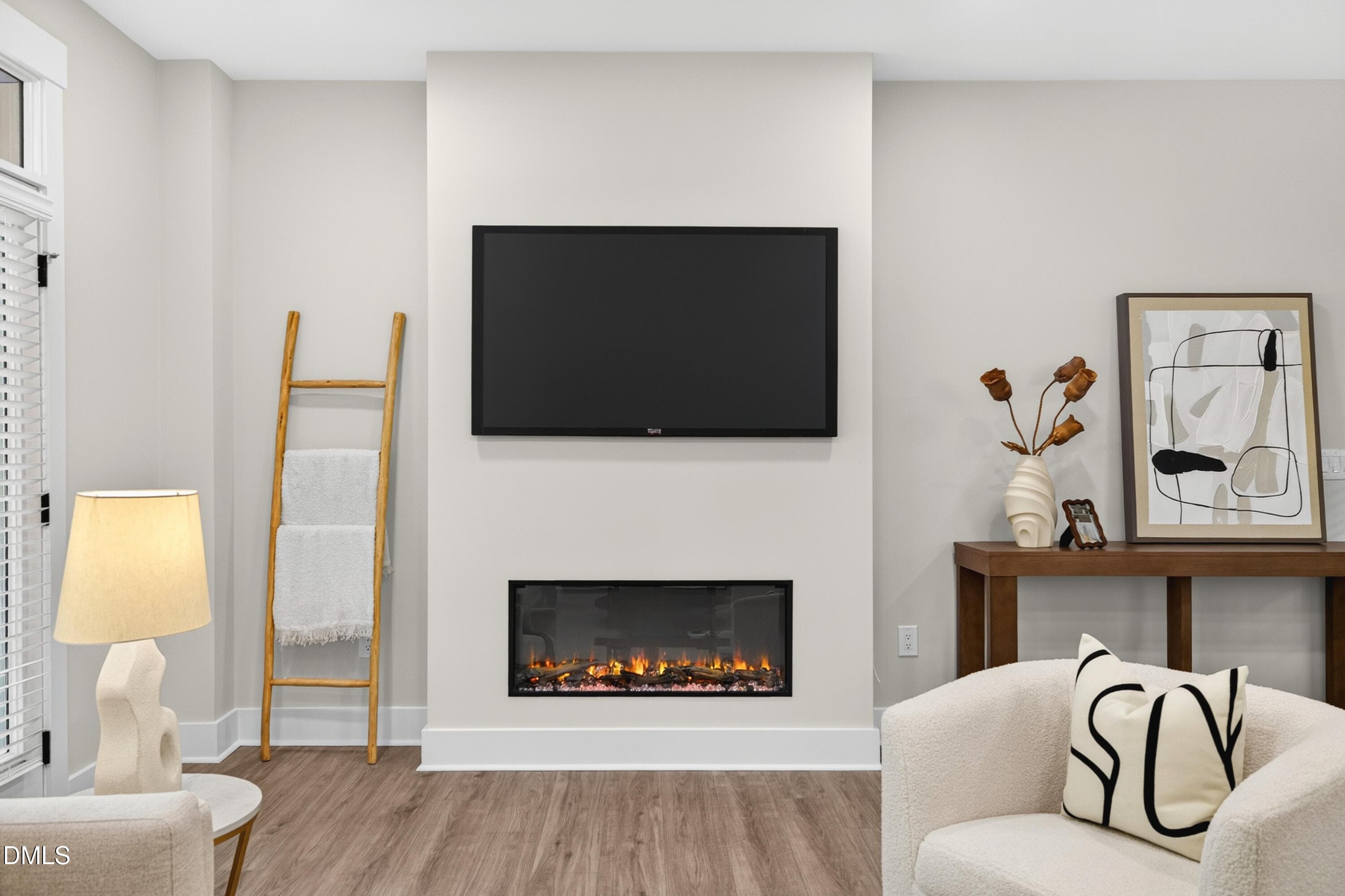 Fireplace & TV Wall - 613 Cable Court, Apex, NC 27523