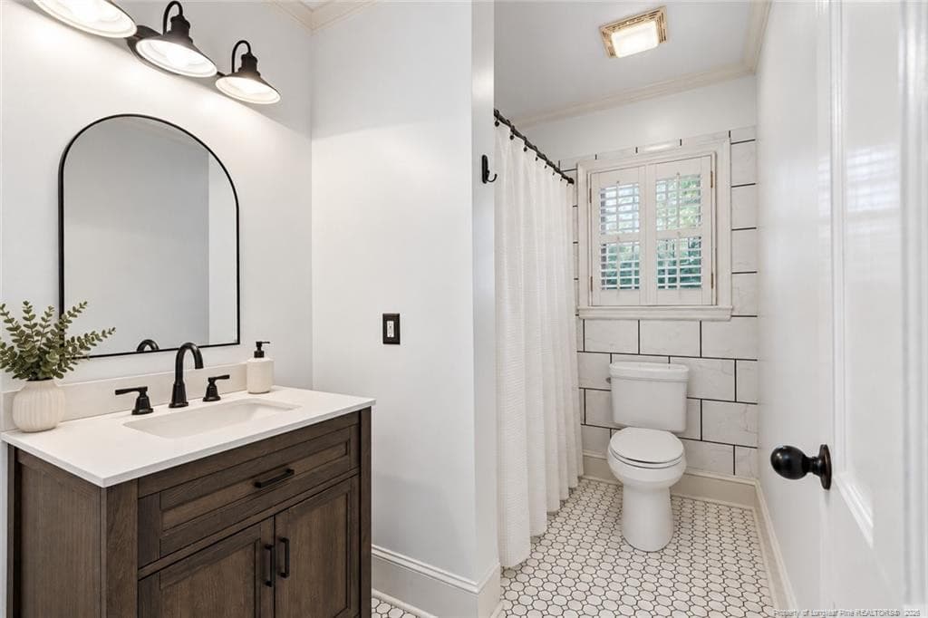 Freshly updated secondary bathroom - 300 Pinecrest Drive, Fayetteville, NC 28305, Fayetteville